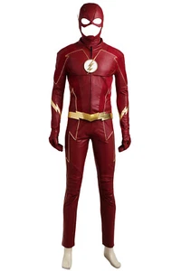 The Flash Season 4 Barry Allen Full Set Uniform Halloween Cosplay Costume - Bild 1 von 11