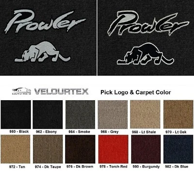 Lloyd Mats Velourtex Plymouth & Chrysler Prowler Floor Mats (1997-2002) Foto 1 de 4