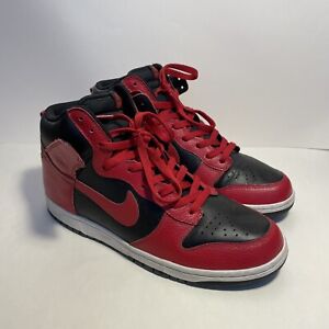 Nike Dunk High Bred Black/Red - 317982-021 UK 10 Be True to Your Streets 2011