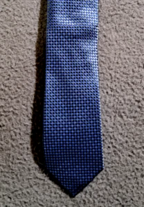 DONALD TRUMP blue silk dress tie - Picture 1 of 6