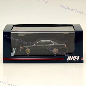 Hobby Japón 1/64 Toyota CHASER TOURER V (JZX100) 1998 ESTILO JDM negro HJ644072BK - Imagen 1 de 7