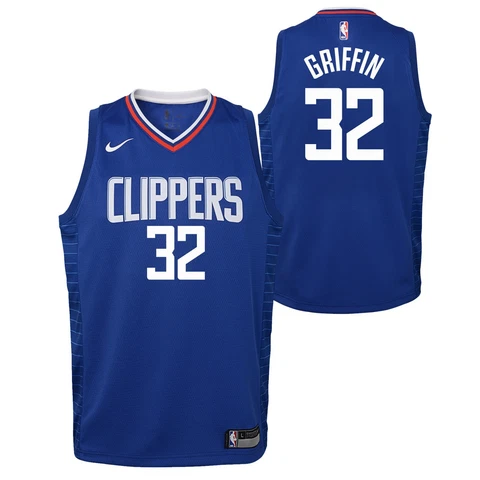Blake Griffin Los Angeles Clippers NBA Nike Youth Blue Icon Swingman Jersey Cover