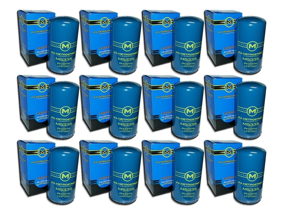 FILTRO DE ACEITE M5335 PARA DODGE RAM 5.9L 6.7L DIÉSEL -CAJA DE 12 -SUSTITUYE 05083285AA Foto 1 de 4