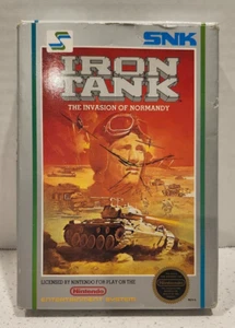 Iron Tank Invasion of Normandy Nintendo NES Juego Cartucho Caja SNK - Imagen 1 de 7