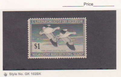 US Scott #RW14 MLH Snow Geese Duck stamp VF - Image 1 of 2