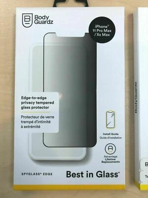 Bulk Wholesale Lot 50 BodyGuardz SpyGlass Edge Privacy Glass iPhone 11 Pro Max - Image 1 of 4