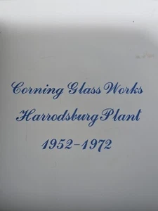 CORNING WARE RARE HARRODSBURG PLANT 1952-1972 ANNIVERSARY HEAT AND EAT TRAY - Picture 1 of 3