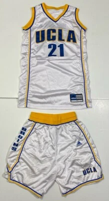 Vintage Adidas UCLA Team Issued Basketball Jersey Size Medium And Shorts  Large - Image 1 of 4