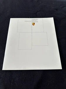 Porsche Geschenkartikel Zubehörkatalog Cross 911 Carrera 928 Modell Prospekt 1985 - Bild 1 von 10