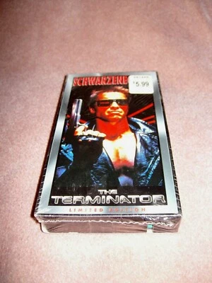New The Terminator VHS 1998 Limited Edition Factory Sealed Arnold Schwarzenegger - Image 1 of 4