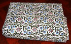 Indian Cotton Fabric Hand Block Print Craft Dressmaking Material By The Yard