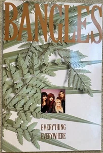 Brazaletes de colección - Everything Everywhere - Libro del programa de conciertos de gira 1988 como nuevo - Imagen 1 de 5