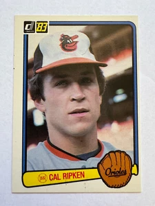 1983 Donruss #279 HOFer Cal Ripken Baltimore Orioles (Off Center) - Bild 1 von 2