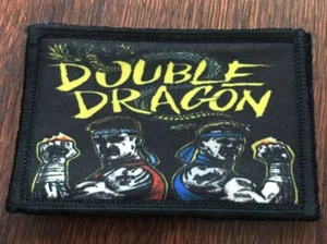 Doble Dragón Videojuego Moral Parche Táctico Militar Bandera Bandera Gancho Insignia EE. UU. - Imagen 1 de 12