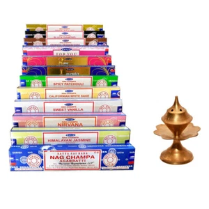 Satya Sai Baba Nag Champa Räucherstäbchen verschiedene gemischte Düfte Agarbatti 180g - Bild 1 von 3