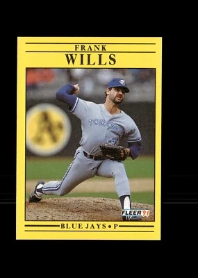 1991 Fleer - #191 Frank Wills - Image 1 of 2