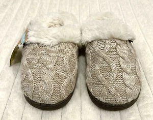 MUK LUKS Women's Suzanne Clog Slippers,Fairy Dust/Ivory,Hard Bottom-small sz 5-6 - Picture 1 of 13