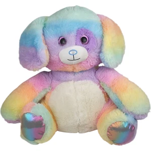 ANKO Aurora Rainbow Pastel Easter Bunny Rabbit L 45 cms Soft Plush Toy Kmart Vg - Bild 1 von 13
