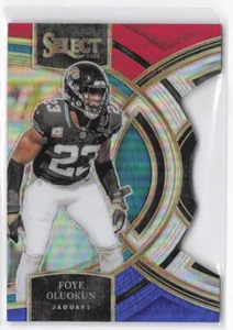 2023-24 Panini Select Foye Oluokun #139 Red & Blue Prizm Die Cut - Picture 1 of 2