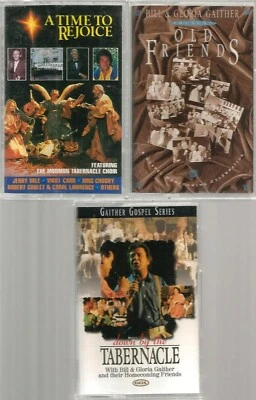 Gaither Tabernacle Gospel Cassettes Lot of 3 Homecoming Old Friends Mormon VTG - Image 1 of 4