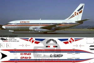 V1 Decals Boeing 737-200 CP Air for 1/144 Airfix Model Airplane Kit V1D0253  - Picture 1 of 8