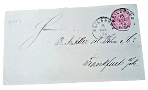 1878 Wurttemberg, Germany cover Stock #56 - Picture 1 of 2