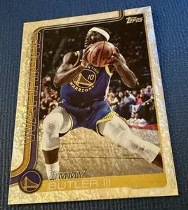 2025-26 Topps Jimmy Butler III Silver Sand Glitter #136 Basketball Card Warriors - Picture 1 of 4
