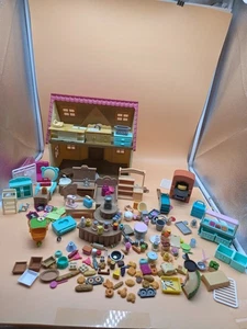 Calico Critters Sylvanian Families Red Roof Cozy Cottage Starter Home + Extras - Picture 1 of 14