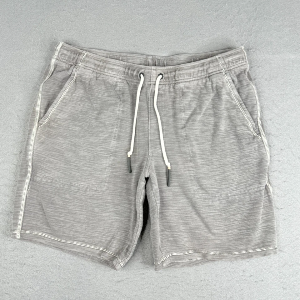 Pantalones Cortos de Sudadera Tommy Bahama Para Hombre Grandes Gris Algodón Pima 36 W 8" Entrepierna * Foto 1 de 4