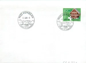 E0059 Switzerland FDC 1981 The 2nd Anniversary of the Open Air Museum Ballenberg - Picture 1 of 2
