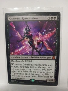 Gwenom, Remorseless 0056 ~ Mythic MTG Marvel Spider-man - Picture 1 of 1