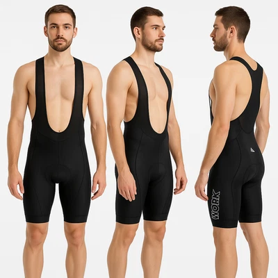 Pearl Izumi Para hombres Talla Mediana Negro Babero Ciclismo Pantalones Cortos 19D Almohadilla de Gel Foto 1 de 4