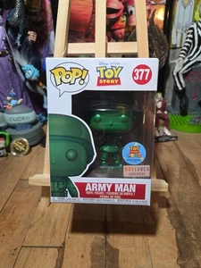 Funko Pop Disney Toy Story Army Man Metallic BoxLunch Exclusive With Protector - Picture 1 of 7
