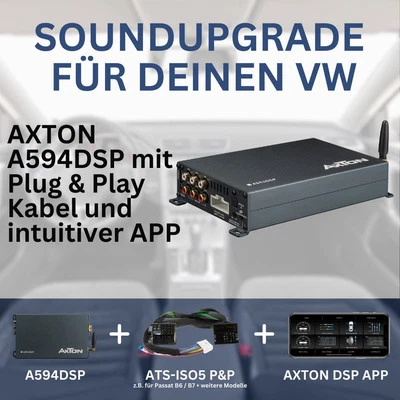 für VW Golf 5 + 6 Typ 1K Verstärker Soundupgrade Soundsystem Klangverbesserung - Bild 1 von 4