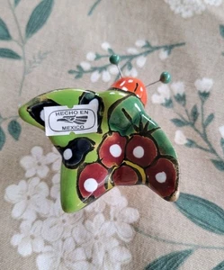 Talavera Mexikanische Biene Hummel hängend Wandbild Keramik Tierfigur Volkskunst - Bild 1 von 5