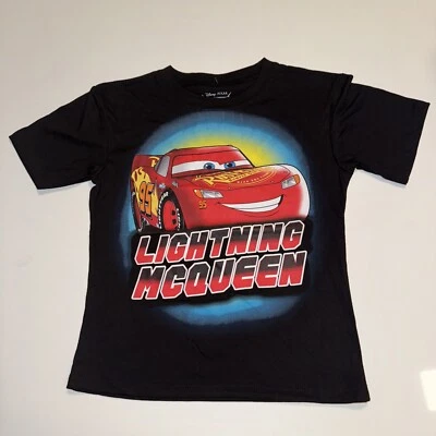 Disney Cars Youth Boys T-Shirt Lightning McQueen Red 5/6 - Image 1 of 4