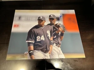Alexei Ramirez signed Autogramm 16x20 Foto White Sox mit Dayan Viciedo - Bild 1 von 2