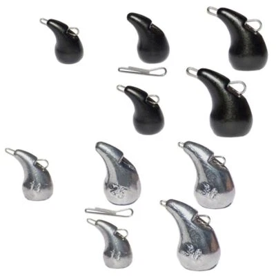 5 x Chebu Hauer Blei Cheburashka Tropfen Bleikopf Vorschaltblei Raubfisch Zander - Bild 1 von 4