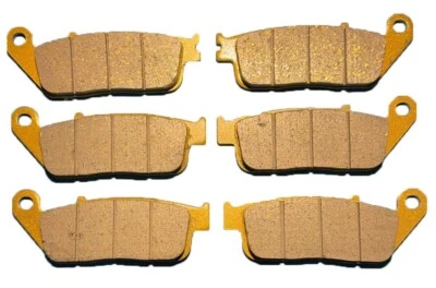 Передние задние тормозные колодки для Honda GL1500 Gl 1500 Valkyrie 1500 1998-2003 - Изображение 1 из 3