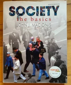 Society : The Basics Ninth Edition by John J. Macionis (Paperback, 2007) - Picture 1 of 7