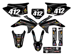 2015-2020 CRF 230 F MAYHEM Black Senge kit de gráficos compatible con Honda - Imagen 1 de 10