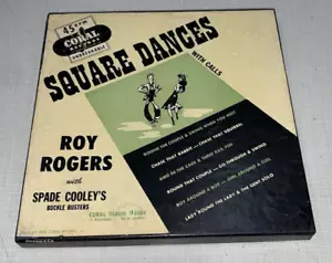 Roy Rogers Spade Cooley's Buckle Busters Square Dances Coral Box Set - Picture 1 of 4