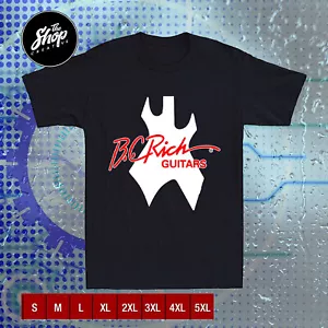 BC Rich Guitars Logo Funny USA Size S-5XL - Picture 1 of 11