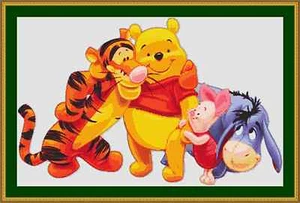 Winnie the Pooh and Friends Kreuzstich-Set - Bild 1 von 2