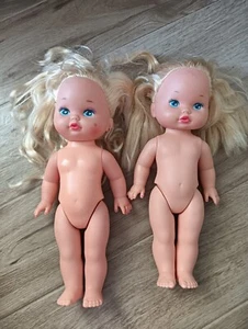 Little Lil Miss Makeup Make Up Doll Mattel Vintage X 2 - Picture 1 of 7