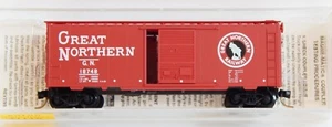 MT N-Scale; #20156 40' Box car, GRANDE auto del Nord, bella macchina! - Foto 1 di 2