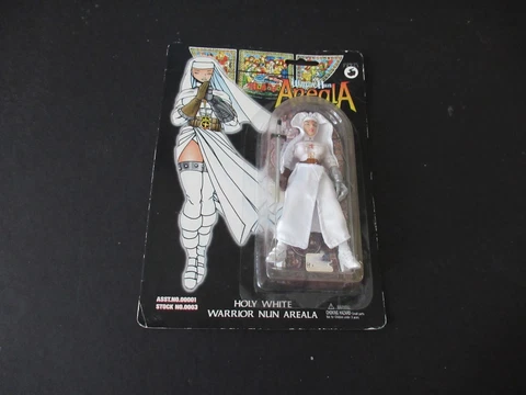 Ben Dunn's Warrior Nun Areala: HOLY WHITE WARRIOR NUN  Action Figure Cover