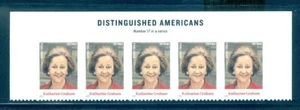 US 5699 Katherine Graham, Two ounce, Top Strip/5, MNH, 8mm bend UL margin - Picture 1 of 1