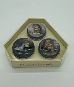 MJ Hummel Pill Boxes New Sealed Set of 3 - Picture 1 of 10