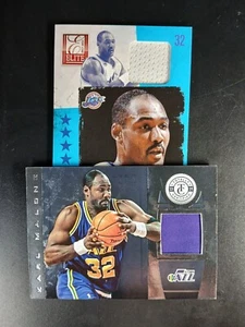 Karl Malon Patch Lot Prizm #32 And Elite #37... - Bild 1 von 5